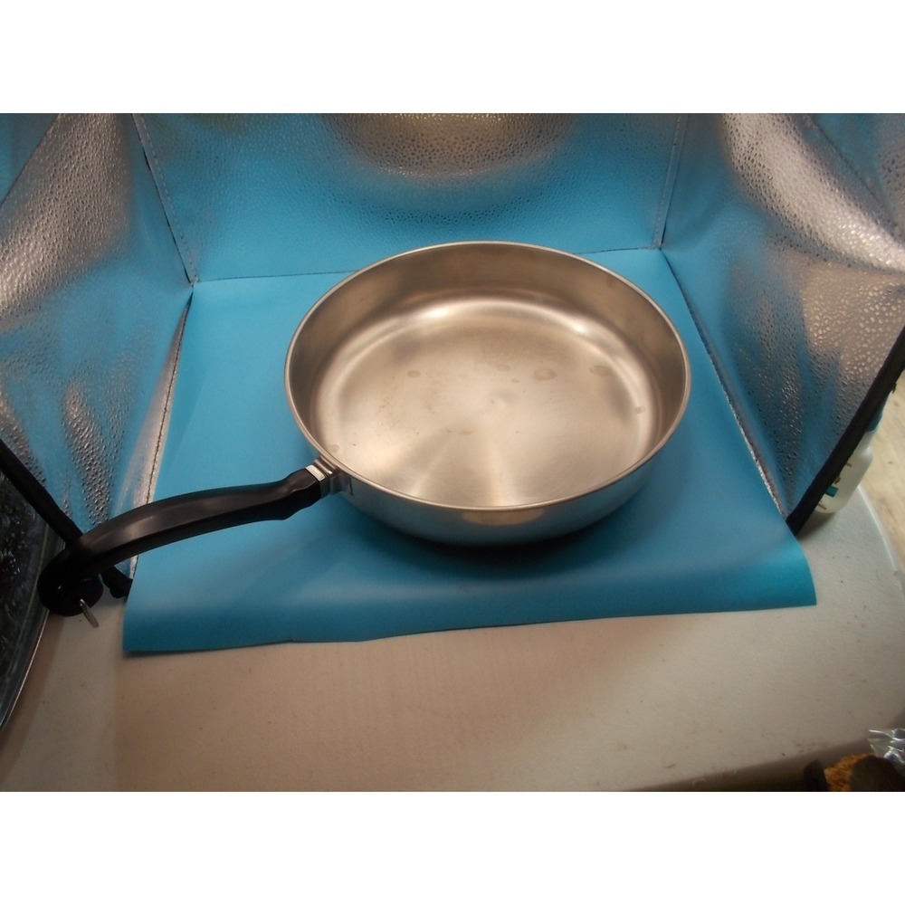 Farberware Stainless Steel 10.5 Inch Skillet Pan Aluminum Clad Bottom USA KM